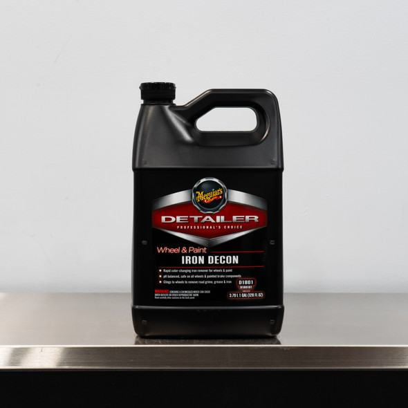 Meguiars D1801 Wheel & Paint Iron Remover Decon | 1 Gallon