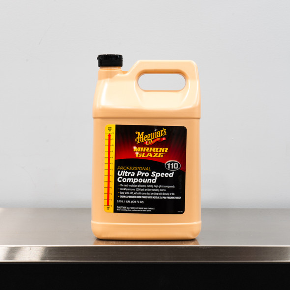 The Clean Garage | Meguiars M110 Ultra Pro Speed Compound | 1 Gallon Heavy Cutting