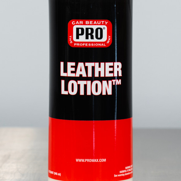 PRO Leather Lotion 32oz | Conditioner with Leather Scent