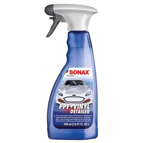 Sonax PPF & Vinyl Detailer 500ml | Detail Spray For Wraps and Film | The Clean Garage
