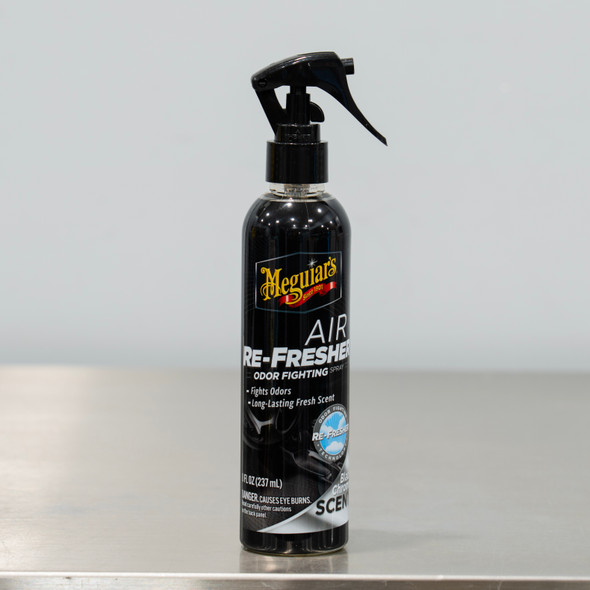 Meguiars Air Refresher Spray | Black Chrome Ice Scent 8oz The Clean Garage