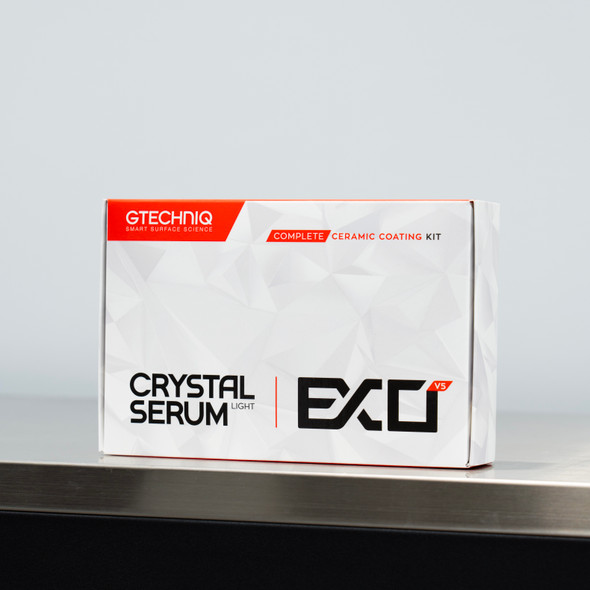 The Clean Garage Gtechniq Crystal Serum Light & EXO v5 Combo | 30ml | 2 Step Ceramic Coating Kit