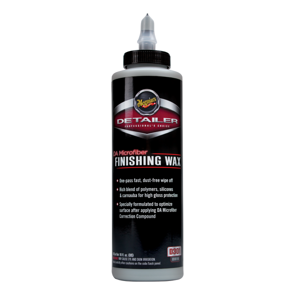 The Clean Garage Meguiars D301 DA Microfiber Finishing Wax 16oz | D30116